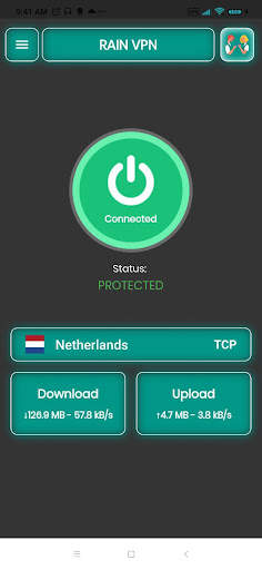 Rain VPN screenshot 1
