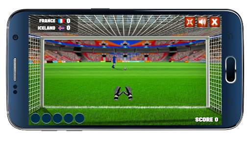 Penalty soccer challenge (Offline Game) screenshot 4