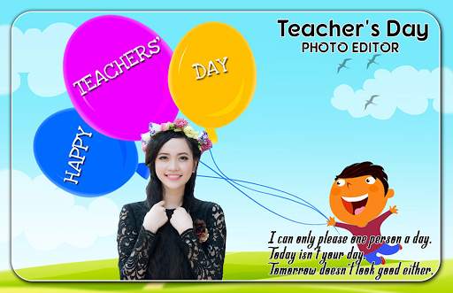 Teacher's Day Photo Editor screenshot 3