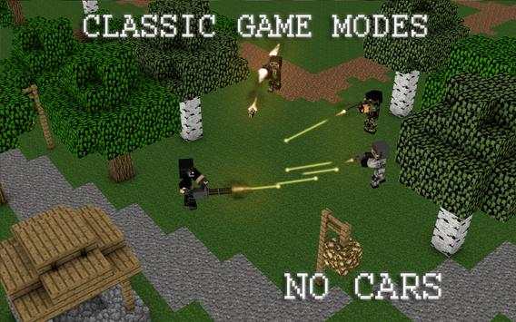 Legend Strike Armageddon Pixel Car 3D Gun Zombie screenshot 4