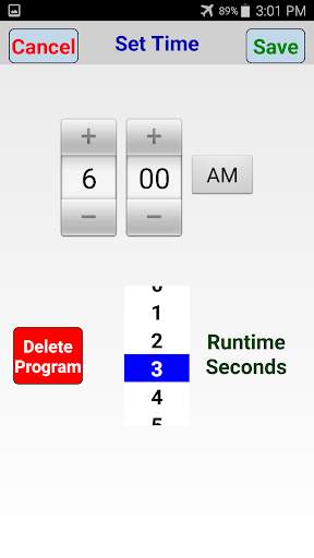 HCR WiFi Timer screenshot 2