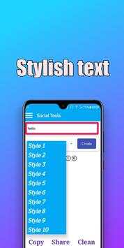 TOOLKIT | Repet text, text to emoji, status saver. screenshot 7