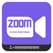 Free zoom cloud meetings video chat Guide & tips 1.0