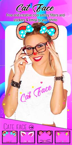 Cat Face Camera screenshot 1