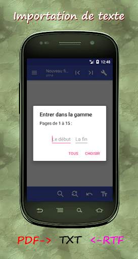 Éditeur de texte SimpleEditorFree screenshot 5