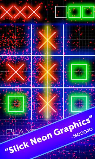 Tic Tac Toe Glow by TMSOFT screenshot 6
