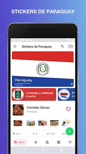 Stickers Paraguay para Chatear screenshot 1