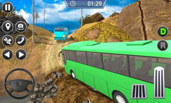 Mountain Climb 2019 - Bus Driving Simulator 3D screenshot 2