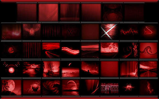 Serenity Launcher Theme Red screenshot 22