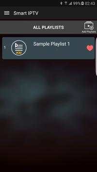 SMART IP TV PLAYER  - M3U PLAYER screenshot 1