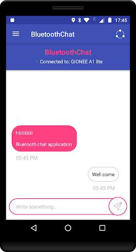 Bluetooth Chat (Messenger) screenshot 5