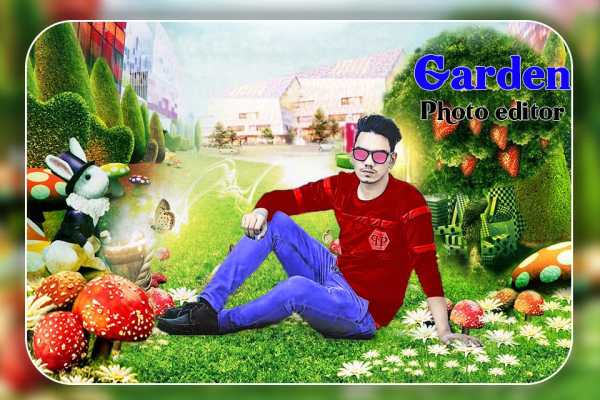 Garden Photo Editor 2018 screenshot 3