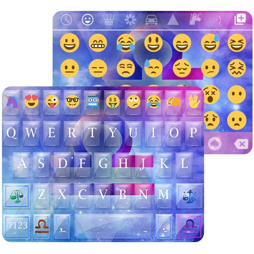 Libra Emoji Keyboard Theme 1.0.7