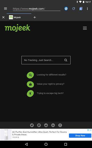 Privacy Browser - Ad Supported screenshot 5