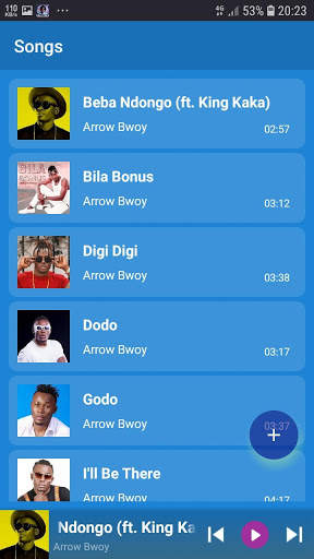Arrow Bwoy songs, offline screenshot 1