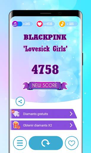 Blackpink Piano Tiles Game 2 screenshot 5