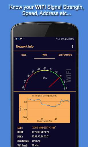 Network Cell Info- 3g, 4g LTE, 5G & Wifi analyzer screenshot 2