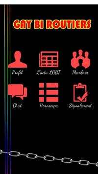 Gay bi routiers Messenger screenshot 2