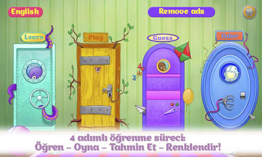 Öğrenme Çocuklar renkler screenshot 1