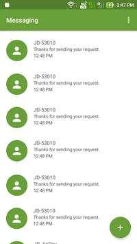 Messaging screenshot 1
