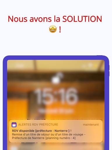 Trouver RDV préfecture screenshot 8
