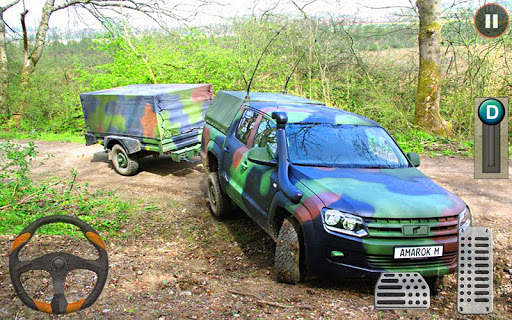 Offroad Pickup Cargo Truck 3D screenshot 2