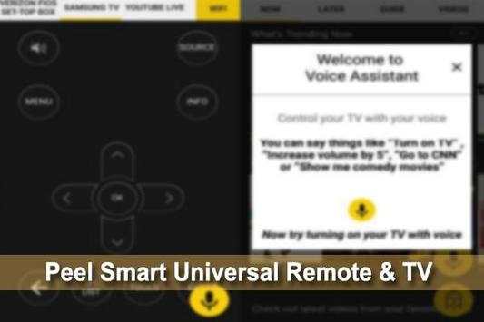 Peel Smart Remote universal control for tv info screenshot 3