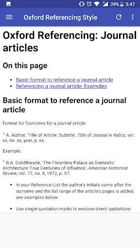 Oxford Reference Style Guide screenshot 6