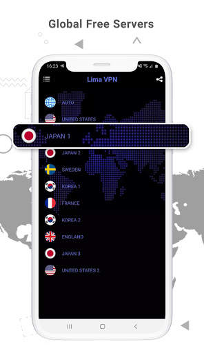 Free And Fast VPN فیلتر شکن قوی و پرسرعت :Lima VPN screenshot 4