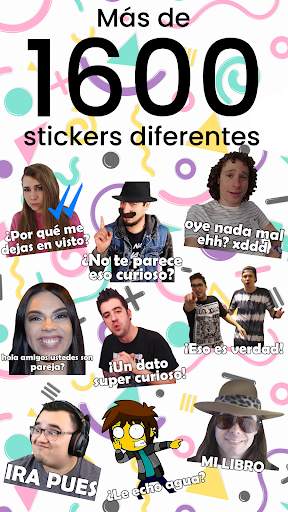 StickersTube - Stickers de Youtubers 📺 screenshot 2