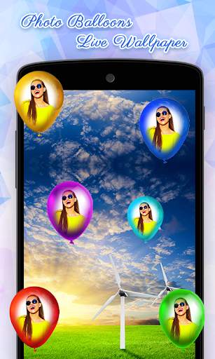 Photo Balloons Live Wallpaper screenshot 2
