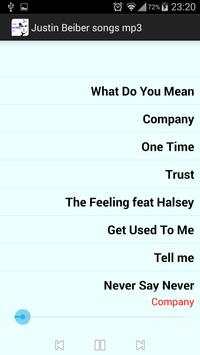 Justin Beiber songs mp3 screenshot 4