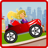 Car Racing with a Fashion Girl icon