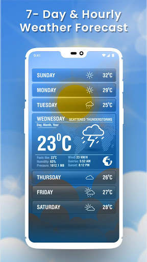 Weather Forecast -  Live Weather, Radar, Widgets screenshot 2