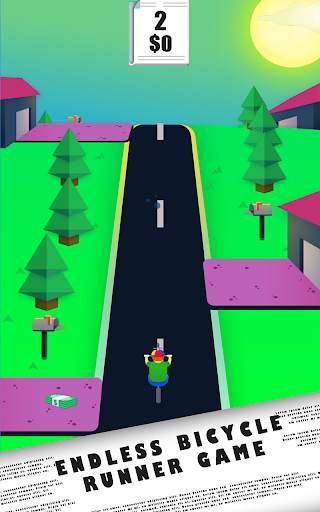 Paperboy - Endless Bicycle Game screenshot 6