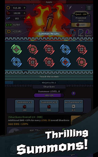 IDLE Fiery Ninja screenshot 17