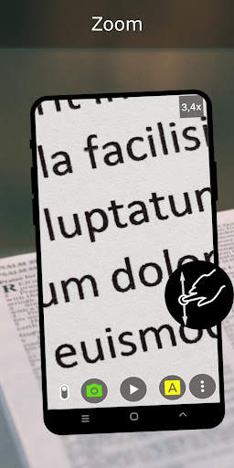 weZoom Magnifying Glass screenshot 1