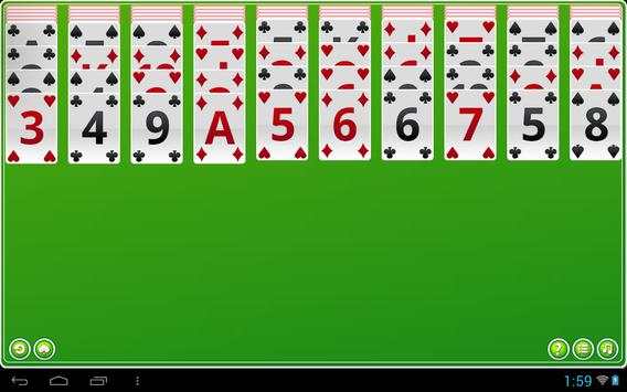 Spider Solitare screenshot 2