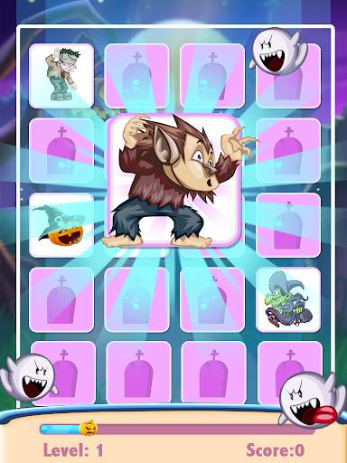 Halloween Memory Game screenshot 3