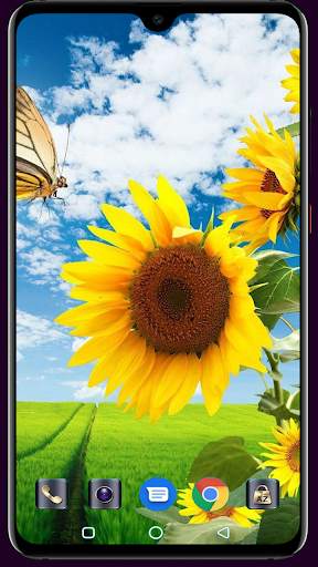 Sunflower Wallpaper 4K Latest स्क्रीनशॉट 1