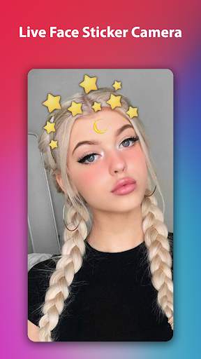 Live Face Sticker Camera screenshot 6