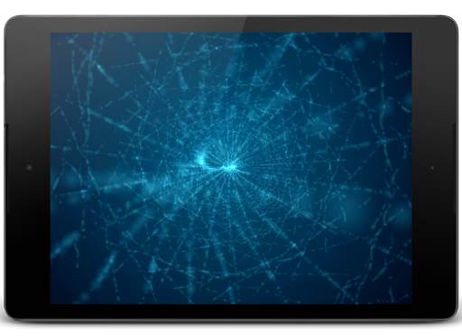 3D Blue Waves Live Wallpaper screenshot 8