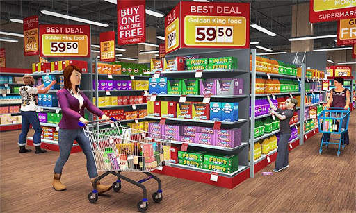 game belanja game supermarket screenshot 2