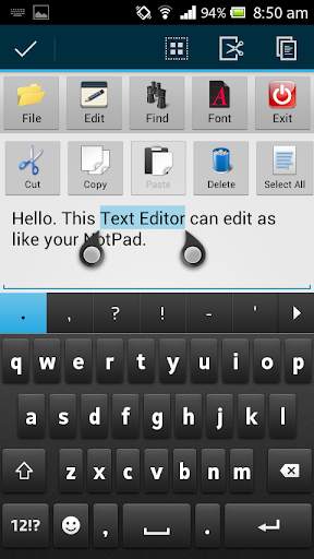Text Editor screenshot 4
