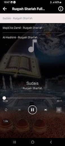 Ruqyah Shariah Full MP3 screenshot 4