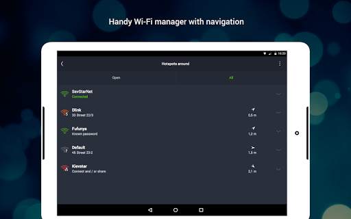 WiFi: passwords, hotspots screenshot 8