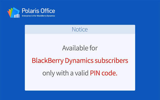 Polaris Office for BlackBerry screenshot 14
