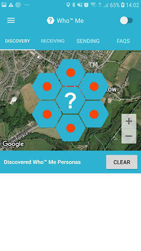 Who Me? Electronically Conspicuous Persona Browser screenshot 2