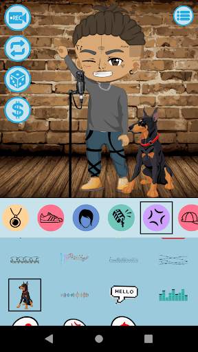 Avatar Maker: Rap star screenshot 2