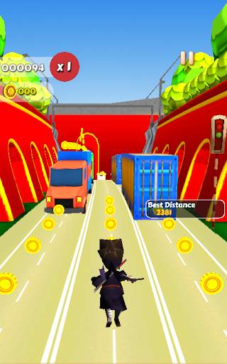 Run Subway Ninja 7 تصوير الشاشة
